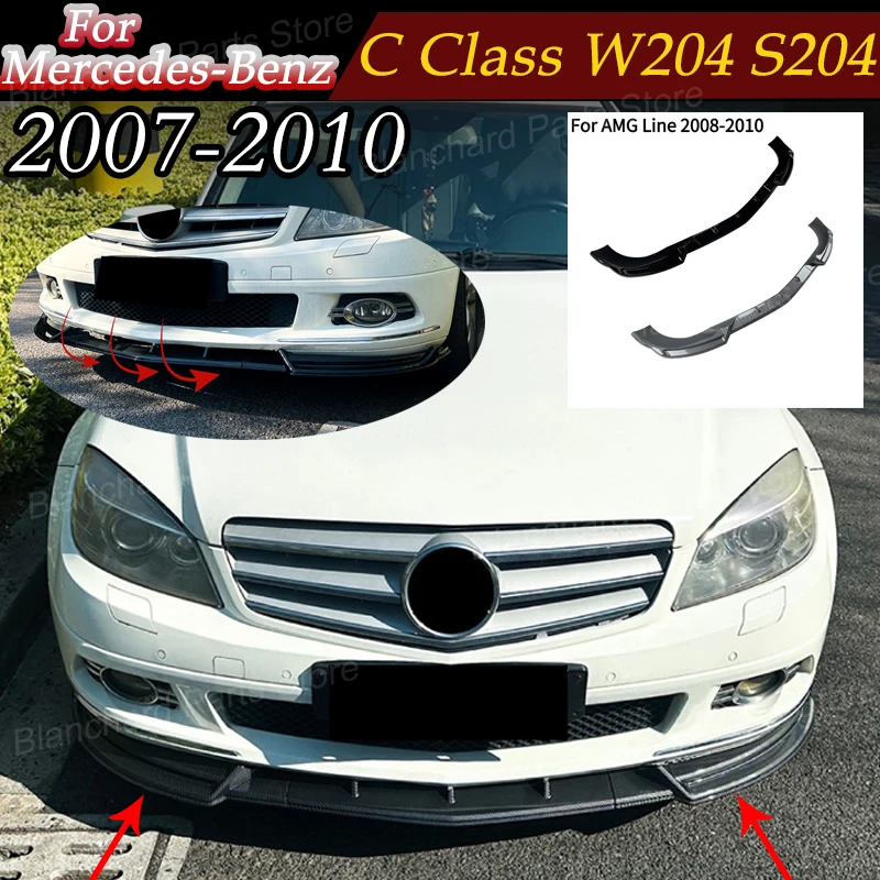 Front Bumper Lip For Mercedes-Benz C Class W204 S204 C200 C250 For AMG Line/Standard 2007-2010 Splitter Spoiler Diffuser BodyKit
Front Bumper Lip For Mercedes-Benz C Class W204 S204 C200 C250 For AMG Line/Standard 2007-2010 Splitter Spoiler Diffuser BodyKit