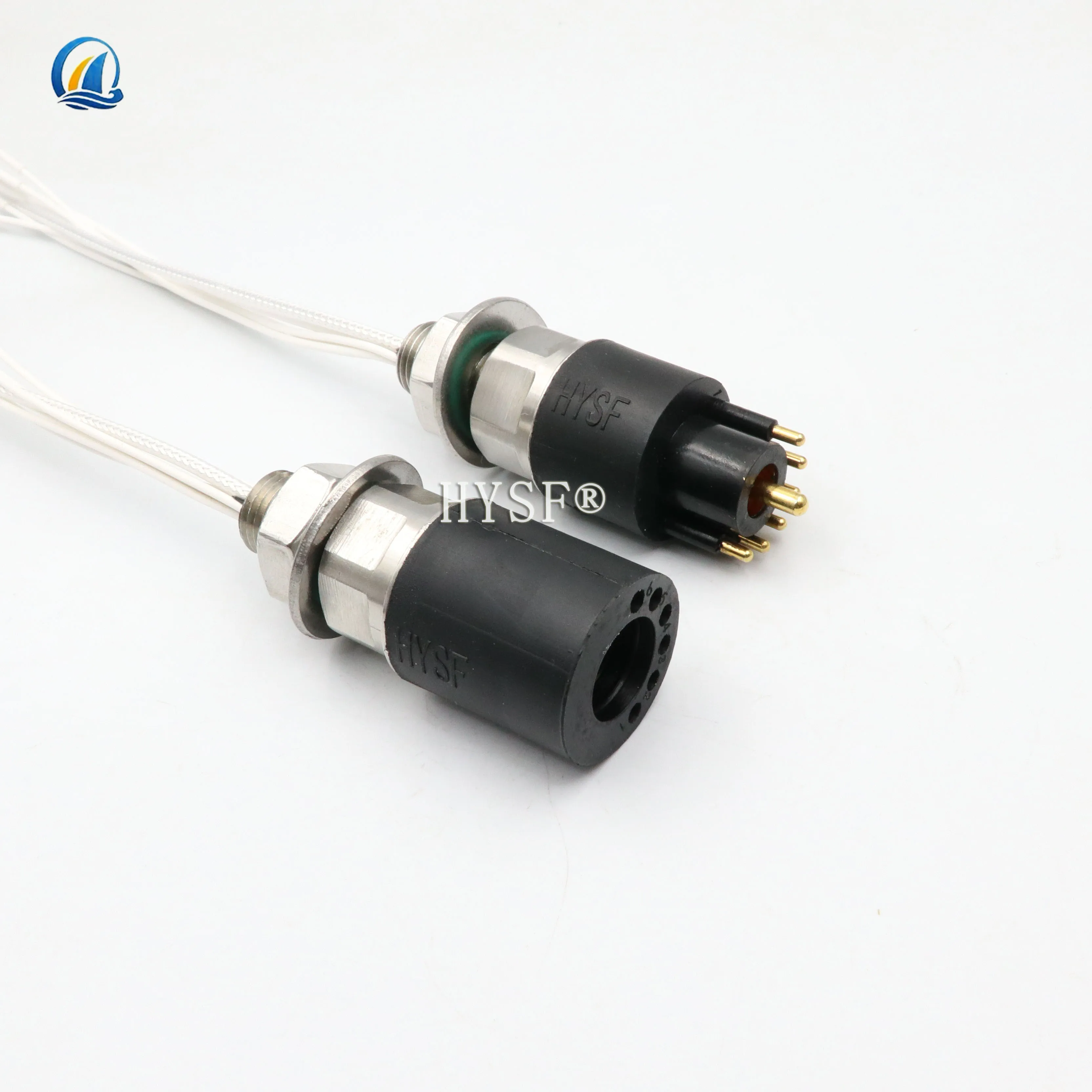 Coaxial+6 Electric Watertight Connector for Underwater Equipment signal Power Cable Connection
Coaxial+6 Electric Watertight Connector for Underwater Equipment signal Power Cable Connection