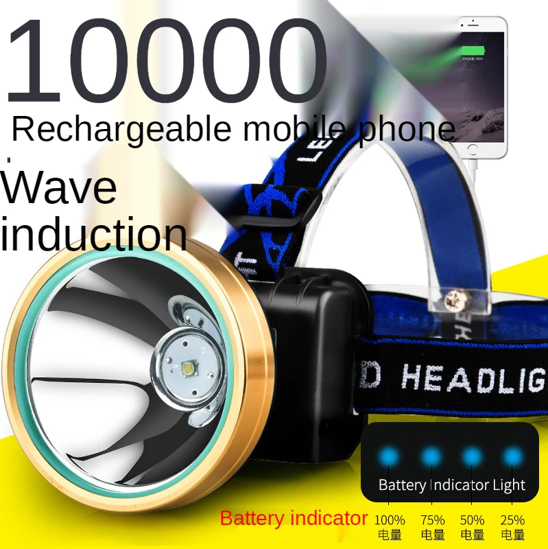 Светодиодная фара, индукционная шахтерская лампа, зарядка Long Shot 3000, супер яркий налобный фонарик, рисовый ксеноновый светильник для ночной рыбалки 
Светодиодная фара, индукционная шахтерская лампа, зарядка Long Shot 3000, супер яркий налобный фонарик, рисовый ксеноновый светильник для ночной рыбалки