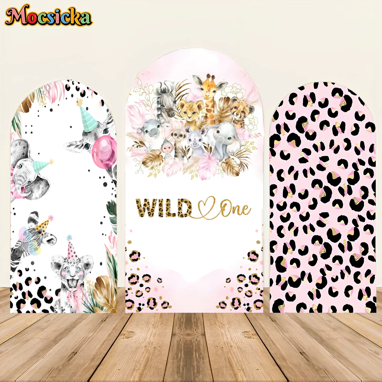 Mochicka happy birthday double sided stitched arch photography background wild ONE kids baby shower decoration photo background
Mochicka happy birthday double sided stitched arch photography background wild ONE kids baby shower decoration photo background