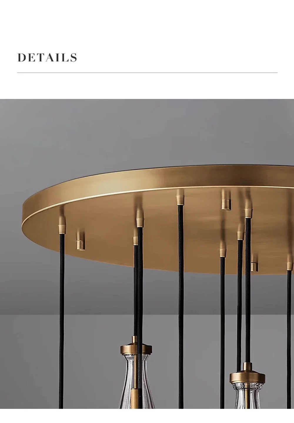Retro American Vintage Brass Black Chrome Ceiling Chandelier Lighting Lustre Suspension Luminaire Lampen For Living Room
Retro American Vintage Brass Black Chrome Ceiling Chandelier Lighting Lustre Suspension Luminaire Lampen For Living Room
