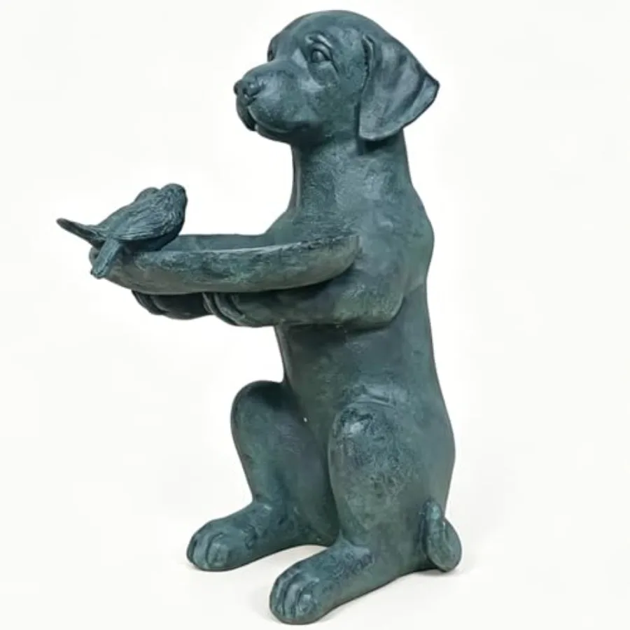Outdoor-Statues Garden Decor Bird Bath - Large Dog Statue Bird Feeder Statues for Outside Yard Lawn Patio Gardening Gifts for W
Outdoor-Statues Garden Decor Bird Bath - Large Dog Statue Bird Feeder Statues for Outside Yard Lawn Patio Gardening Gifts for W