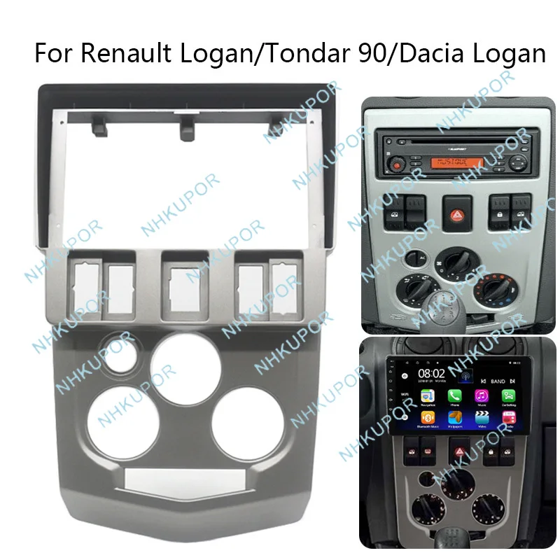 2-DIN автомагнитола с рамкой для Renault L90 DACIA Logan 2004-2008, 9-дюймовый комплект для установки на приборную панель
2-DIN автомагнитола с рамкой для Renault L90 DACIA Logan 2004-2008, 9-дюймовый комплект для установки на приборную панель