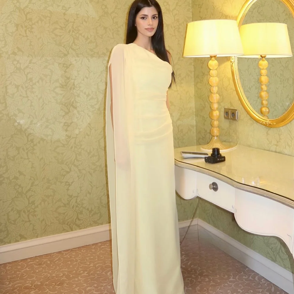 Customized Straight Prom Dresses Straight Prom Dresses One-Shoulder Sleeveless Evening Gown Fashion Stole Draped Party Gown
Customized Straight Prom Dresses Straight Prom Dresses One-Shoulder Sleeveless Evening Gown Fashion Stole Draped Party Gown