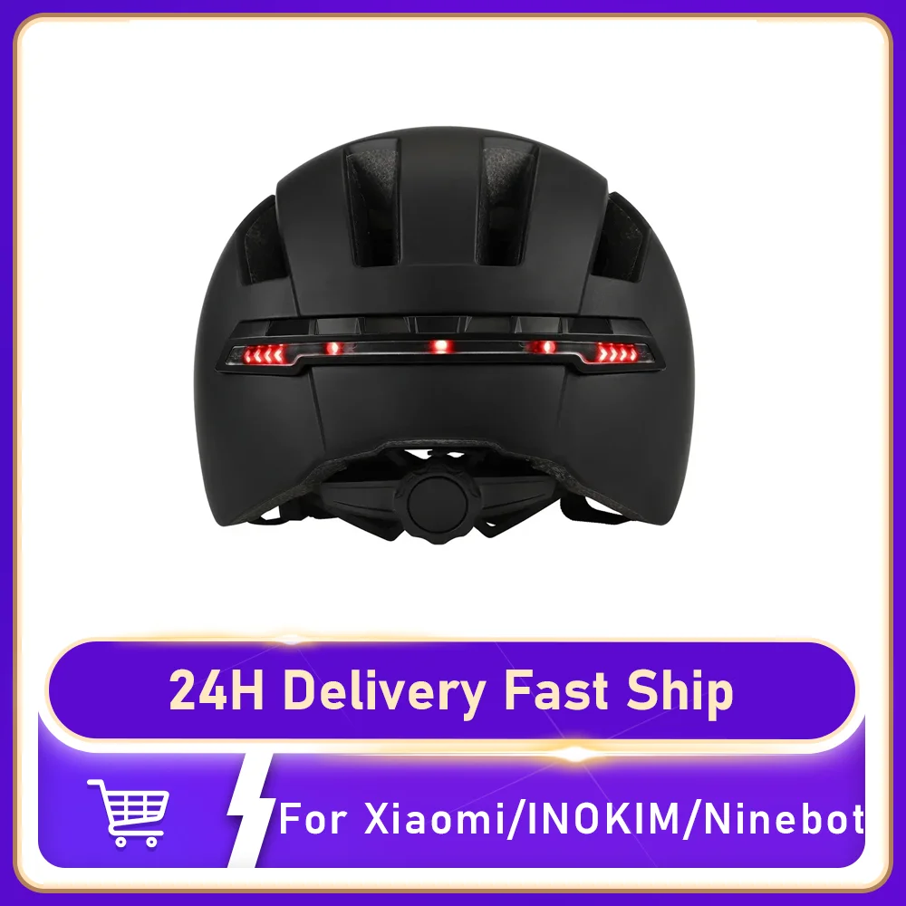Electric Scooter Universal Safety Helmet with Helmet Light for Xiaomi for INOKIM Ninebot for Dualtron Electric Scooter Accessor
Electric Scooter Universal Safety Helmet with Helmet Light for Xiaomi for INOKIM Ninebot for Dualtron Electric Scooter Accessor