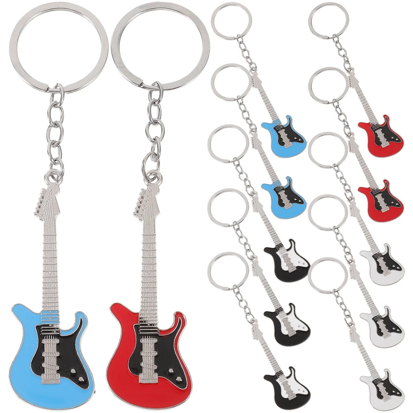 12 Pcs Burr-free Keychain Guitar Decor Keyring Bass Random Color Hanging Creative Attractive
12 Pcs Burr-free Keychain Guitar Decor Keyring Bass Random Color Hanging Creative Attractive
