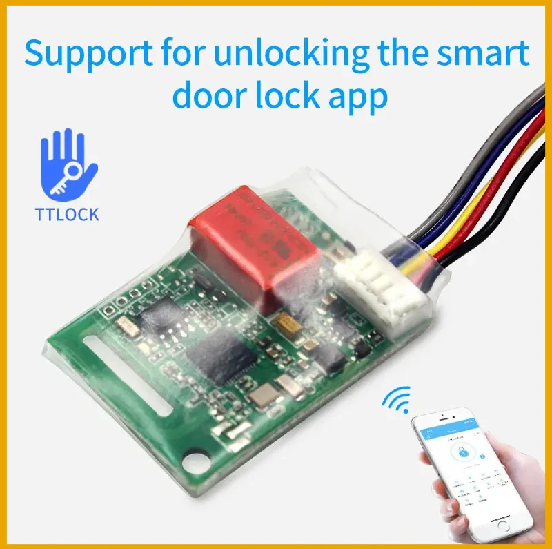 TTLOCK App BLE Electronic Lock Module board Bluetooth Lock Relay Module Output Unlock Antenna Eletric Door Access Control System
TTLOCK App BLE Electronic Lock Module board Bluetooth Lock Relay Module Output Unlock Antenna Eletric Door Access Control System