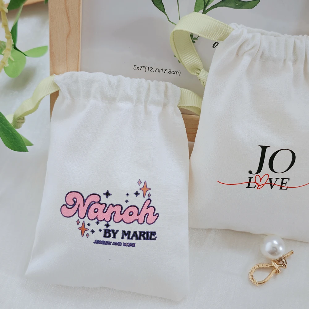 50pcs Natural Cotton Bags Fit For Wedding Gift Candy Small Pouch Eyelashes Makeup Drawstring Sachet Custom Logo Jewelry Pocket
50pcs Natural Cotton Bags Fit For Wedding Gift Candy Small Pouch Eyelashes Makeup Drawstring Sachet Custom Logo Jewelry Pocket