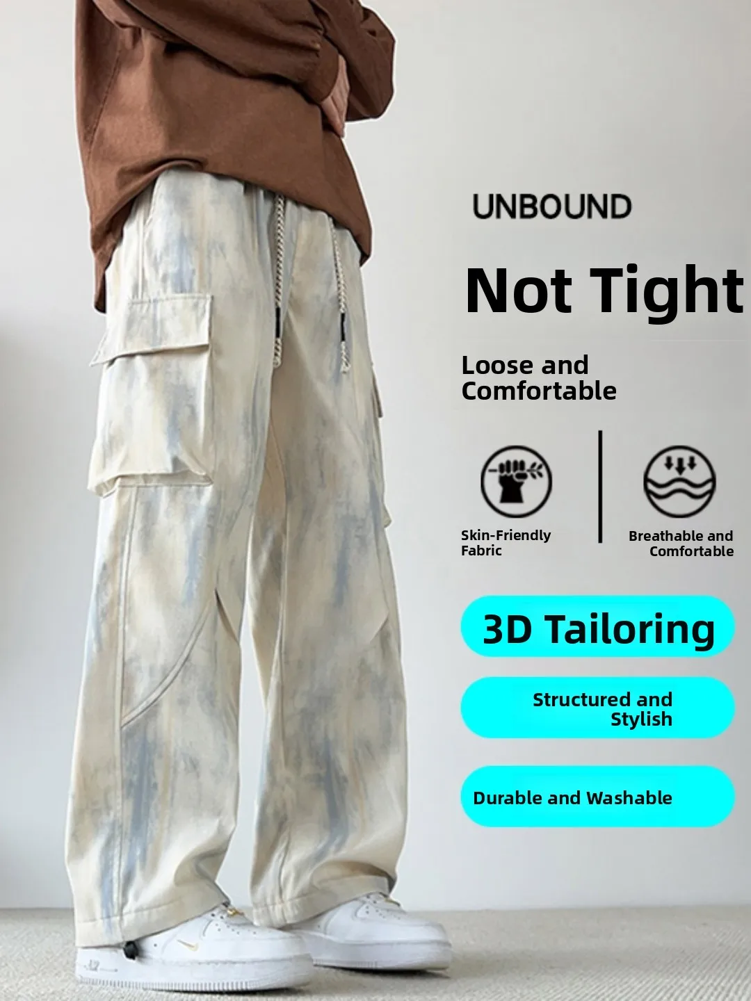 Loose Wide Leg Casual Pants Men's Early Autumn Thin Loose Wide Leg Versatile Long Straight Tube Pants Casual Trousers
Loose Wide Leg Casual Pants Men's Early Autumn Thin Loose Wide Leg Versatile Long Straight Tube Pants Casual Trousers