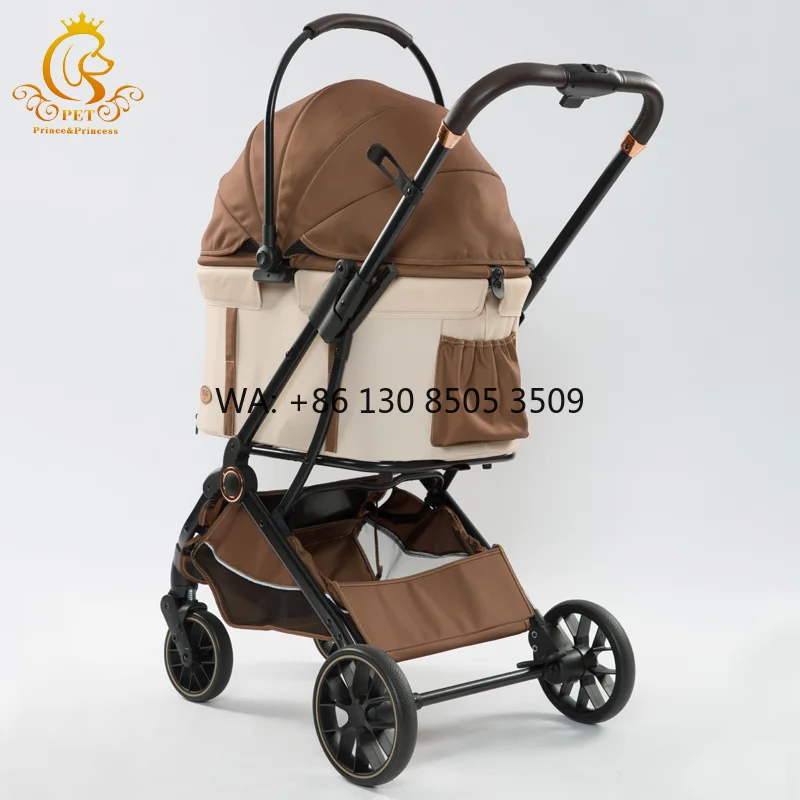 Customized Lightweight Aluminum Pet Stroller Folding Dog and Cat Carts With 4 Detachable Wheels and Basket for One Pet
Customized Lightweight Aluminum Pet Stroller Folding Dog and Cat Carts With 4 Detachable Wheels and Basket for One Pet