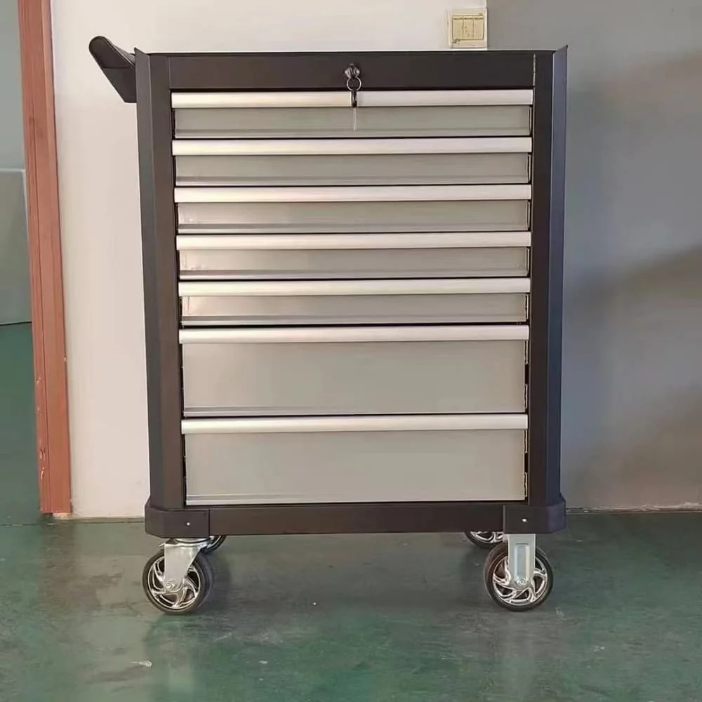 Mobile 7-Drawer Mechanic Tool Cabinet Trolley With Wheels
Mobile 7-Drawer Mechanic Tool Cabinet Trolley With Wheels