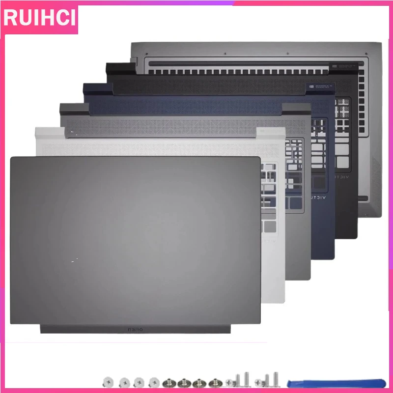 For HP OMEN 16-AE 16T-AE TPN-C169 TPN-C170 New Laptop LCD Back Cover Rear Lid Top Palmrest Housing Case Bottom Cover
For HP OMEN 16-AE 16T-AE TPN-C169 TPN-C170 New Laptop LCD Back Cover Rear Lid Top Palmrest Housing Case Bottom Cover