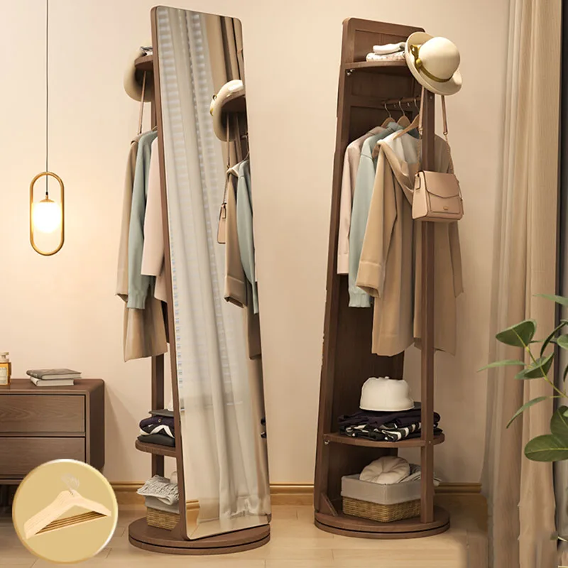 Nordic Modern Clothes Rack Wooden Design Mirror Floor Standing Coat Rack Storage Living Room Percheros Pared Home Eccessories
Nordic Modern Clothes Rack Wooden Design Mirror Floor Standing Coat Rack Storage Living Room Percheros Pared Home Eccessories