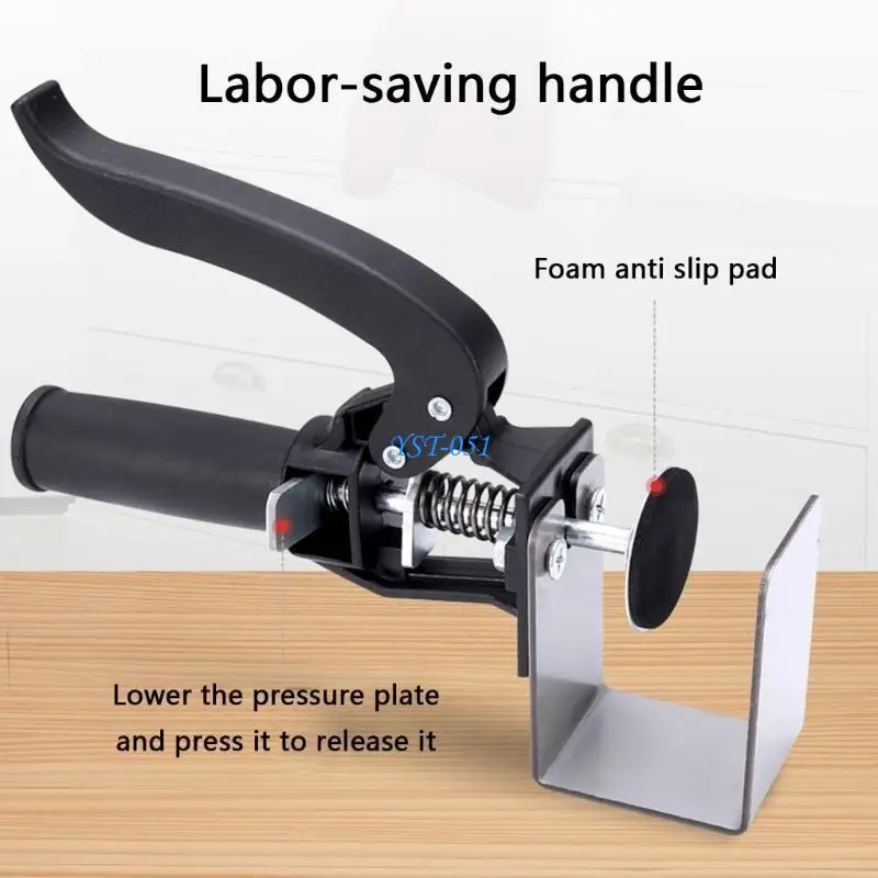 E15A Professional Drawer Installation Helper Clamp for Home Improvement Repair Tasks 
E15A Professional Drawer Installation Helper Clamp for Home Improvement Repair Tasks