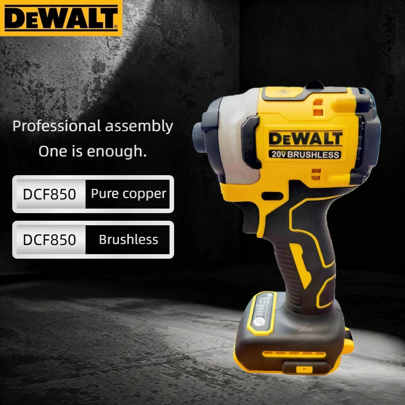 DEWALT DCD old850 20V Rechargeable Cordless Impact Screwdriver: High-Performance Multifunctional Tool (No Battery)
DEWALT DCD old850 20V Rechargeable Cordless Impact Screwdriver: High-Performance Multifunctional Tool (No Battery)