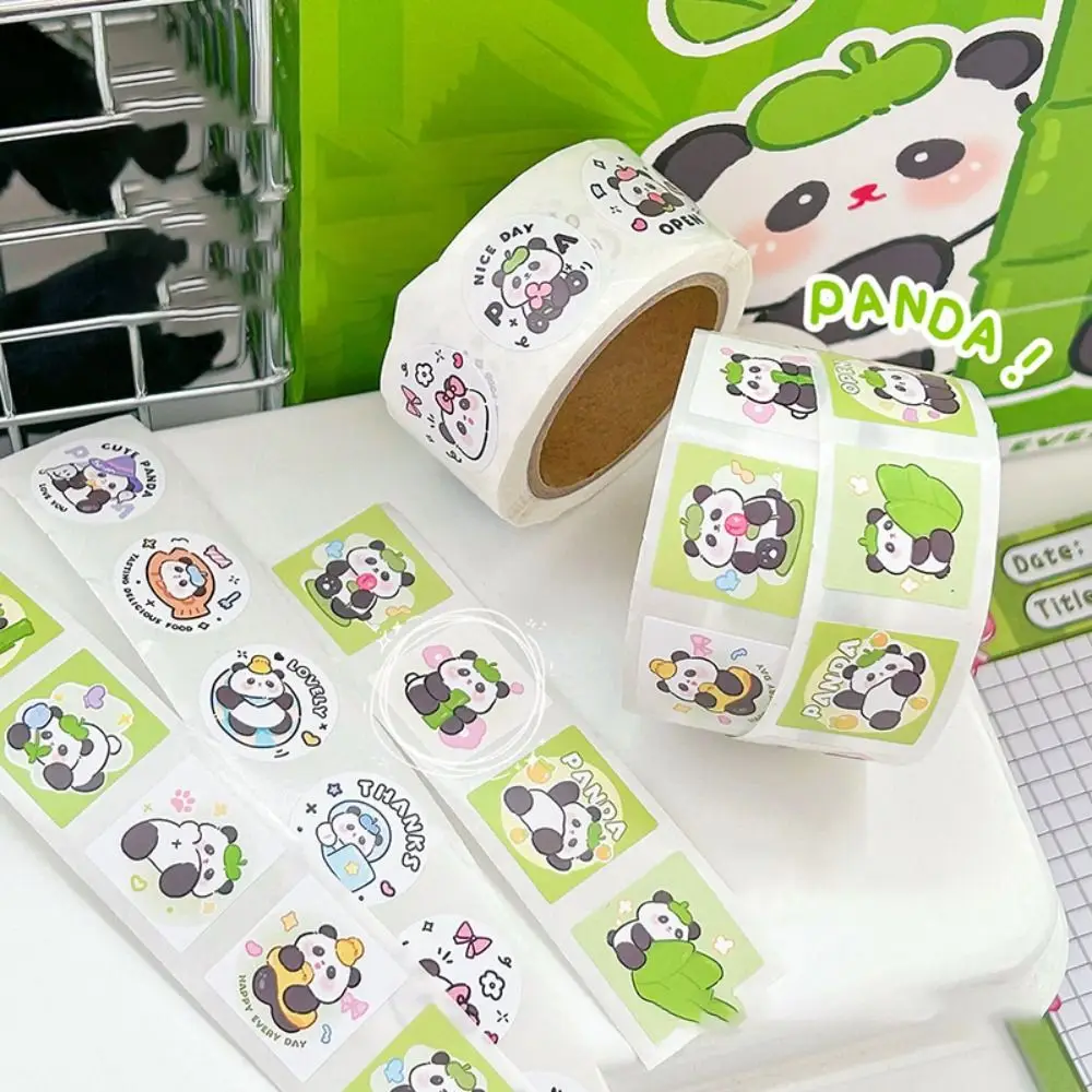 Cute Animal Panda Label Stickers Roll Chinese style Creative Learning Labels DIY Self-adhesive Cartoon Stickers Greeting Cards
Cute Animal Panda Label Stickers Roll Chinese style Creative Learning Labels DIY Self-adhesive Cartoon Stickers Greeting Cards