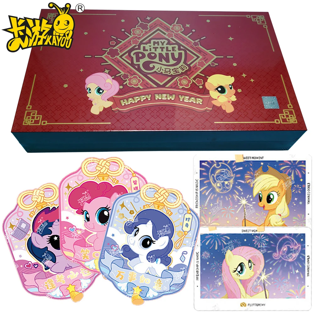KAYOU Genuine My Little Pony Collection Card American Popular Cartoon Star Exquisite Card Child's Birthday Party Surprise Gift
KAYOU Genuine My Little Pony Collection Card American Popular Cartoon Star Exquisite Card Child's Birthday Party Surprise Gift