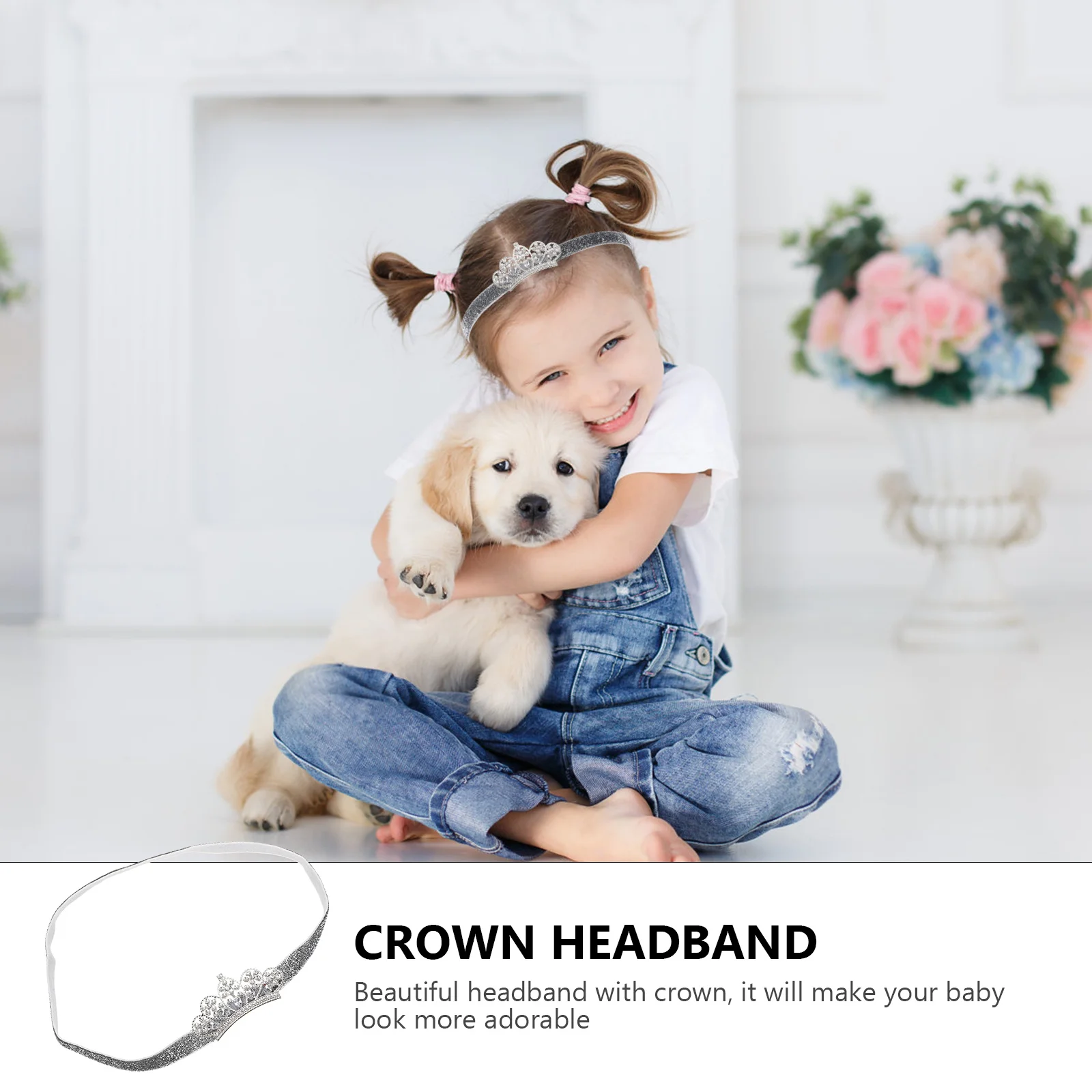 2pcs Kids Headband Baby Girl Crystal Headdress Hair Jewelry For Newborn Toddler Fairy Crown Girl Crown Hairband
2pcs Kids Headband Baby Girl Crystal Headdress Hair Jewelry For Newborn Toddler Fairy Crown Girl Crown Hairband