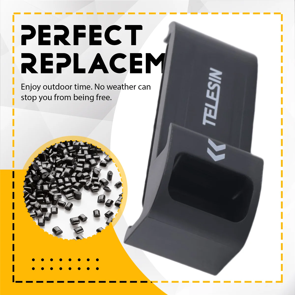 【Price-Drop!】TELESIN for GoPro 9 10 11 Battery Cover Waterproof Side Cover Type-C Charging Cover Port Sports Camera Accessories
【Price-Drop!】TELESIN for GoPro 9 10 11 Battery Cover Waterproof Side Cover Type-C Charging Cover Port Sports Camera Accessories