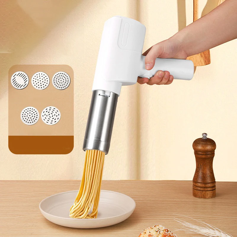 Hand Operated Pasta Maker Cutter Portable Automatic Electric Charging Wireless Manual Spaghetti Noodles Dough Pressing Machine
Hand Operated Pasta Maker Cutter Portable Automatic Electric Charging Wireless Manual Spaghetti Noodles Dough Pressing Machine