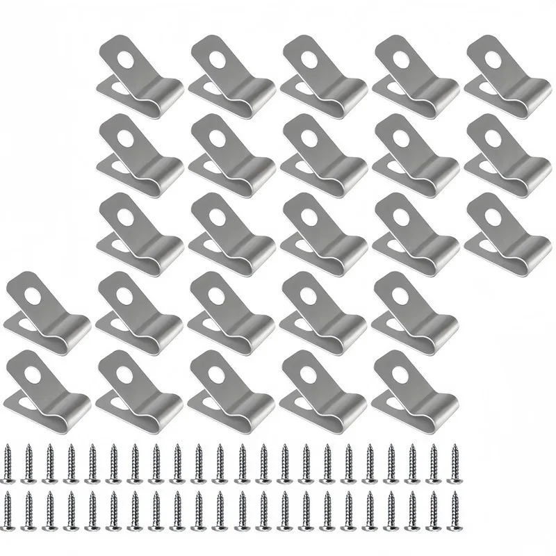 250 Clips + 250 Nails, Heavy-Duty R-Type Livestock Clips, Secure Wire to Wood Posts
250 Clips + 250 Nails, Heavy-Duty R-Type Livestock Clips, Secure Wire to Wood Posts