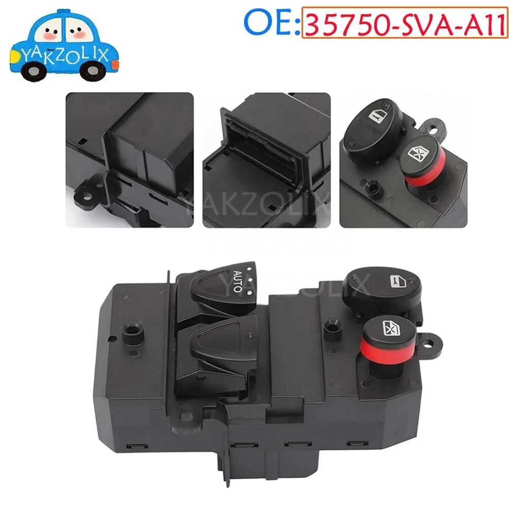 For Honda Civic 2006 2007 2008 2009 2010 2011 Master Driver Passenger Side Electric Power Window Switch Lifter Control Button
For Honda Civic 2006 2007 2008 2009 2010 2011 Master Driver Passenger Side Electric Power Window Switch Lifter Control Button