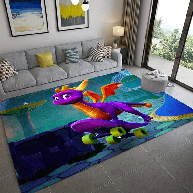 S-Spyro's Dragon Printed Carpet Fashion Yoga Mat Non-Slip Carpet Bedroom Decoration Outdoor Carpet Bedroom Birthday Gift
S-Spyro's Dragon Printed Carpet Fashion Yoga Mat Non-Slip Carpet Bedroom Decoration Outdoor Carpet Bedroom Birthday Gift