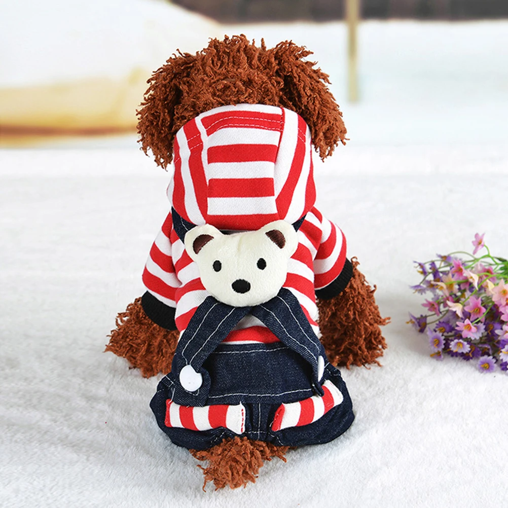 Pet Denim Overalls Costumes Party Dog Cloth Autumn and Winter Clothes Suspender Truser 
Pet Denim Overalls Costumes Party Dog Cloth Autumn and Winter Clothes Suspender Truser