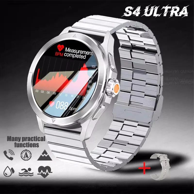 Xiaomi Call S4 Ultra SmartWatch Men IP68 Waterproof AMOLED Outdoor Sports GPS Compass Heart Rate Waterproof NFC BT Call Watch
Xiaomi Call S4 Ultra SmartWatch Men IP68 Waterproof AMOLED Outdoor Sports GPS Compass Heart Rate Waterproof NFC BT Call Watch