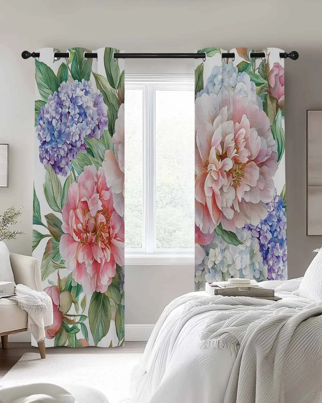 Vintage Pink Flower Plant Window Curtains Living Room Outdoor Fabric Drapes Curtain Home Decor
Vintage Pink Flower Plant Window Curtains Living Room Outdoor Fabric Drapes Curtain Home Decor