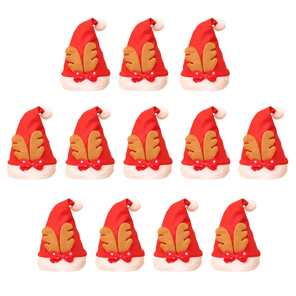 12Pcs Kids Santa Hats Adorable Bowknot Christmas Party Favors Photo Props Festive Costume Accessories
12Pcs Kids Santa Hats Adorable Bowknot Christmas Party Favors Photo Props Festive Costume Accessories