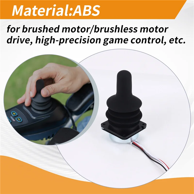 Universal Electric Wheelchair Rocker Joystick 360Degree Rotation Intelligent Joystick
Universal Electric Wheelchair Rocker Joystick 360Degree Rotation Intelligent Joystick