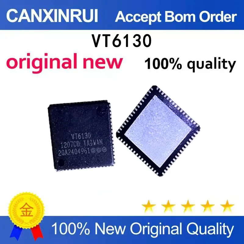 (5-100 pieces)Brand new original VT6130 CD version QFN spot chip IC
(5-100 pieces)Brand new original VT6130 CD version QFN spot chip IC