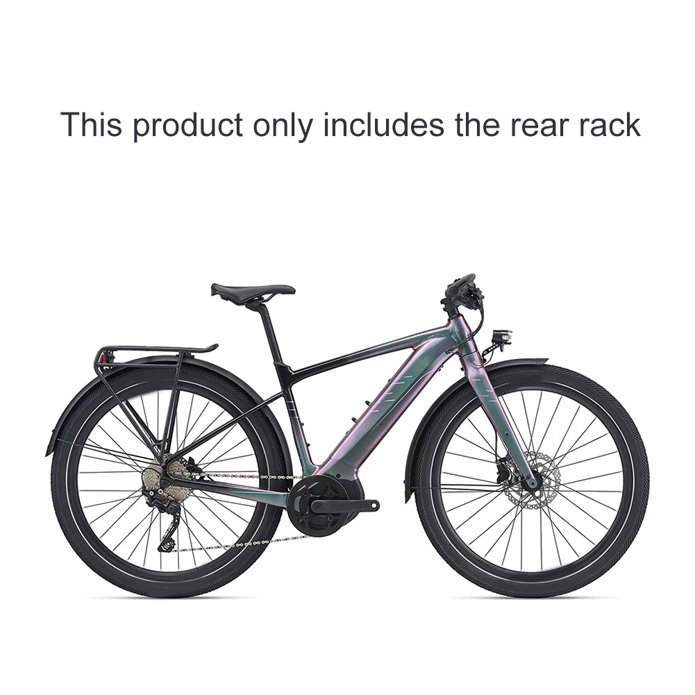 Алюминиевый задний багажник для электронных велосипедов Giant FastRoad E+ EX, Tempt E+ EX, Liv Vall E+ EX, TalonE+ EX с кронштейном заднего фонаря
Алюминиевый задний багажник для электронных велосипедов Giant FastRoad E+ EX, Tempt E+ EX, Liv Vall E+ EX, TalonE+ EX с кронштейном заднего фонаря