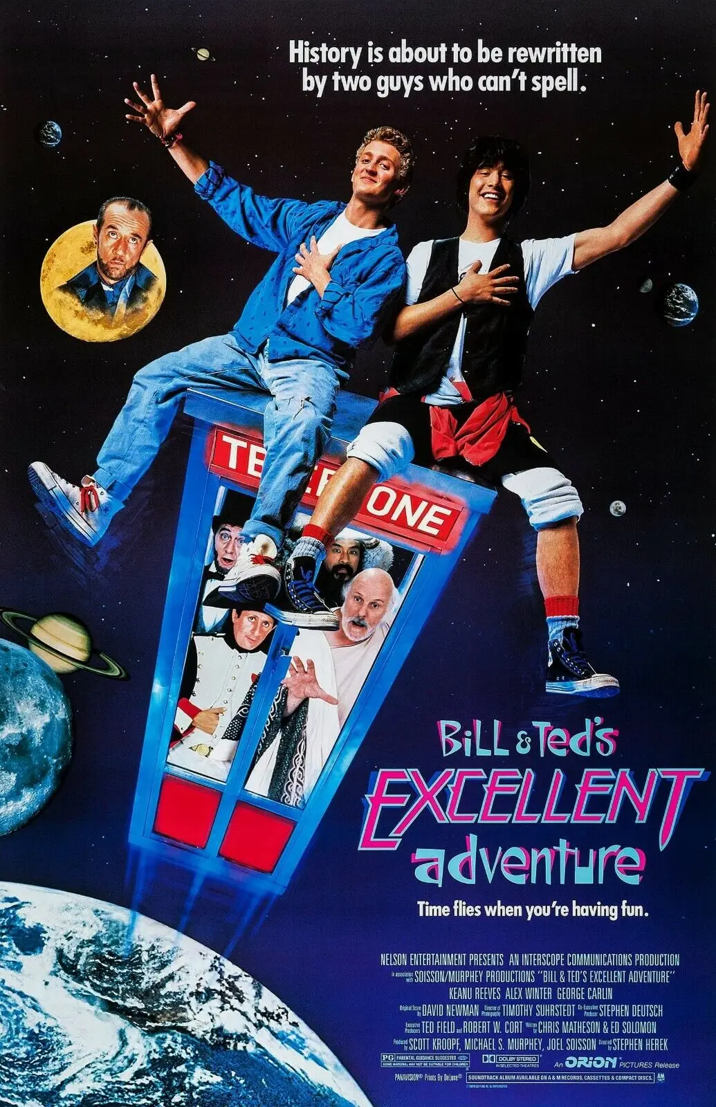 Bill & Ted's Excellent Adventure Movie Art Picture Print Silk Poster Home Wall Decor
Bill & Ted's Excellent Adventure Movie Art Picture Print Silk Poster Home Wall Decor