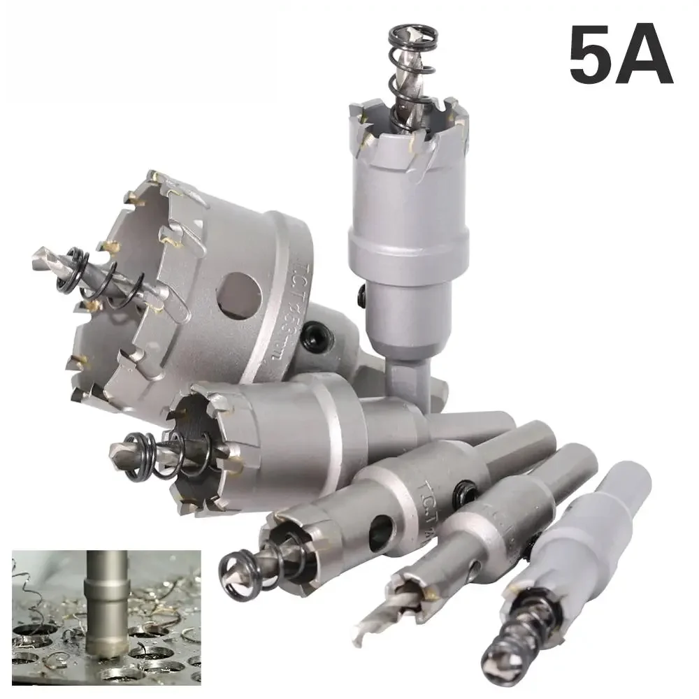 1 pc 5A Carbide Tip TCT Drill Bit Hole Saw 12-150mm Drill Bit Set Hole Saw Cutter For Stainless Steel Metal Alloy Drillingtool p
1 pc 5A Carbide Tip TCT Drill Bit Hole Saw 12-150mm Drill Bit Set Hole Saw Cutter For Stainless Steel Metal Alloy Drillingtool p