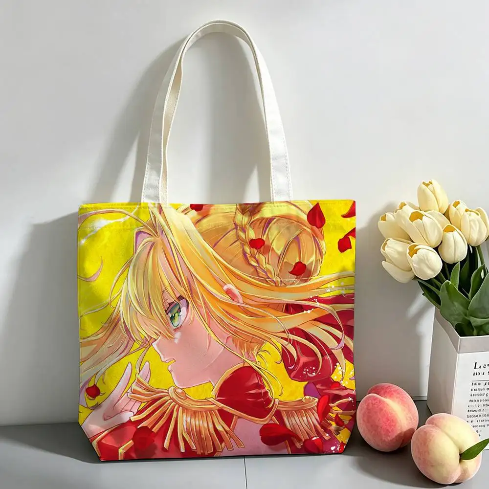 Nero Claudius Fate Extra Nero Beast Printed Canvas Tote Bag Shoulder Bag Commuter Mommy Shopping Bag
Nero Claudius Fate Extra Nero Beast Printed Canvas Tote Bag Shoulder Bag Commuter Mommy Shopping Bag