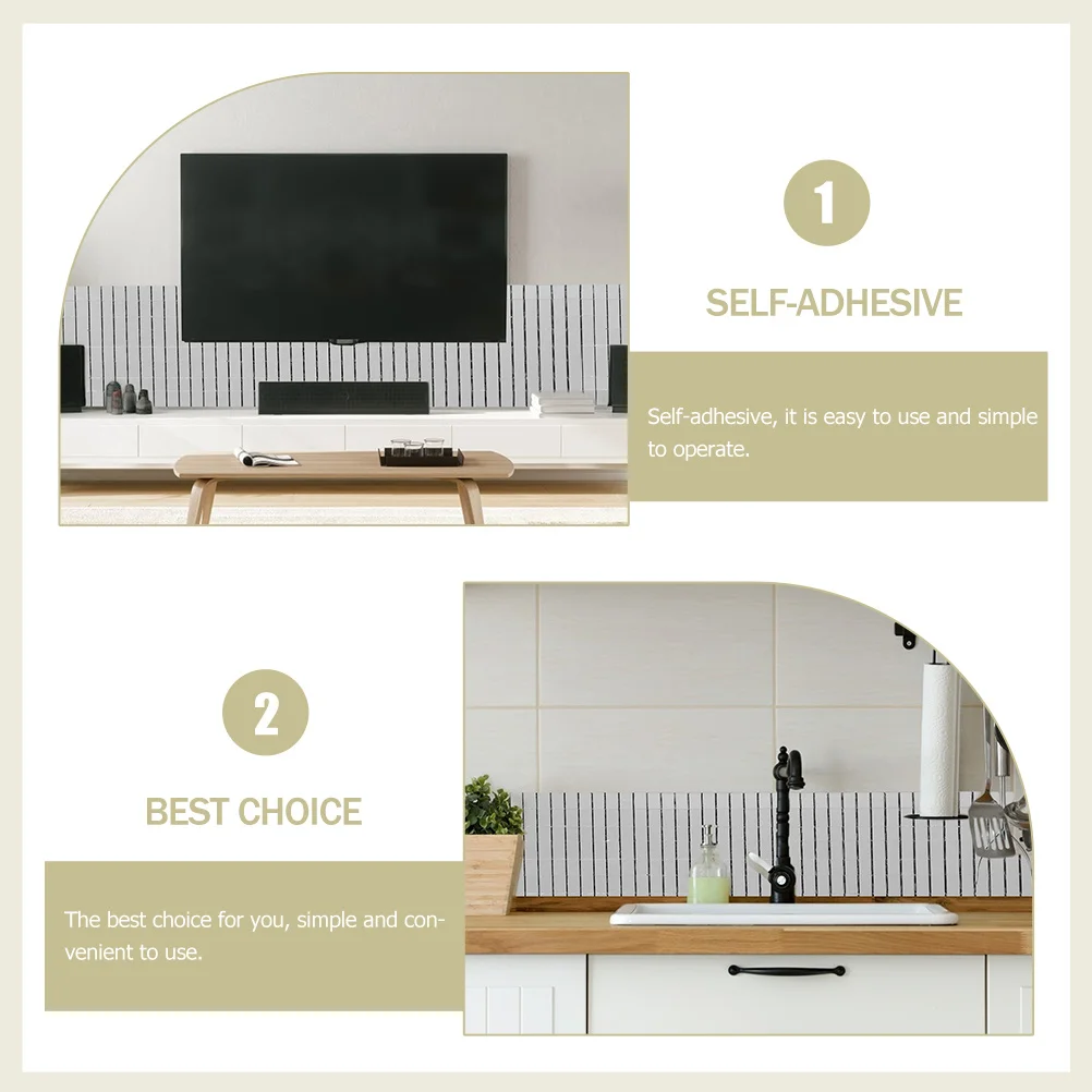 5 Rolls Bathroom Mirror Self Adhesive Wall Stickers Decor Mini Decoration Tile Glass Fiber
5 Rolls Bathroom Mirror Self Adhesive Wall Stickers Decor Mini Decoration Tile Glass Fiber