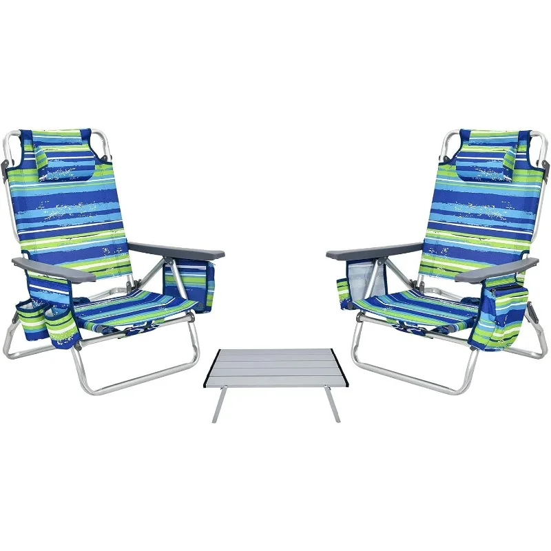 Giantex Folding Beach Chair, Patio Sling Chairs with 5 Adjustable Position, Towel Bar, Cup Holders, for Sunbathing,Camping Chair
Giantex Folding Beach Chair, Patio Sling Chairs with 5 Adjustable Position, Towel Bar, Cup Holders, for Sunbathing,Camping Chair