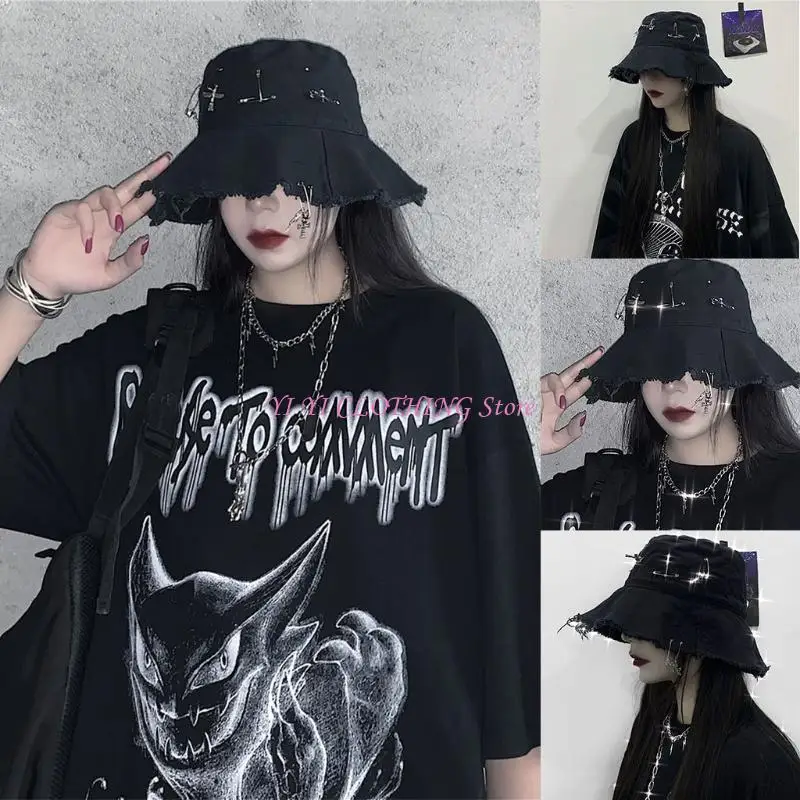 N5KF Women Bucket Cap Hip Hop Black Fisherman Hat Day to Day Activity Neutral for Sun for Protection Caps Foldable Hats
N5KF Women Bucket Cap Hip Hop Black Fisherman Hat Day to Day Activity Neutral for Sun for Protection Caps Foldable Hats