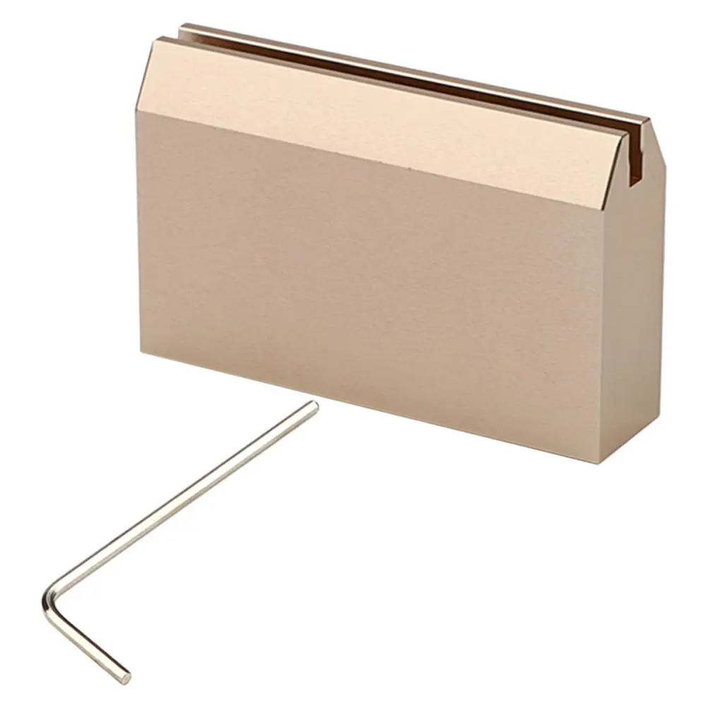 Rose Gold Metal Clip R247B Guitar Fret Press Caul Lightweight Easy Installation Repair Tool Accessories Bass Luthier Fingerboard
Rose Gold Metal Clip R247B Guitar Fret Press Caul Lightweight Easy Installation Repair Tool Accessories Bass Luthier Fingerboard