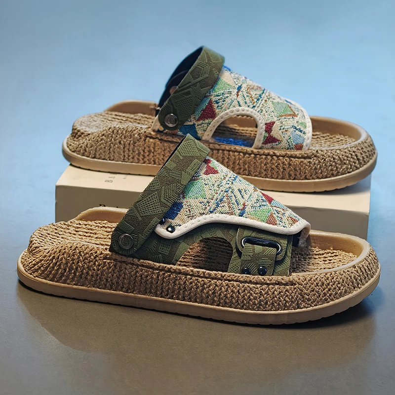 New Arrival Harajuku Style Designer Shoes Men's Breathable Flat Sandals Men Sports Footwear Man Running Shoe Fashion Slippers 44
New Arrival Harajuku Style Designer Shoes Men's Breathable Flat Sandals Men Sports Footwear Man Running Shoe Fashion Slippers 44