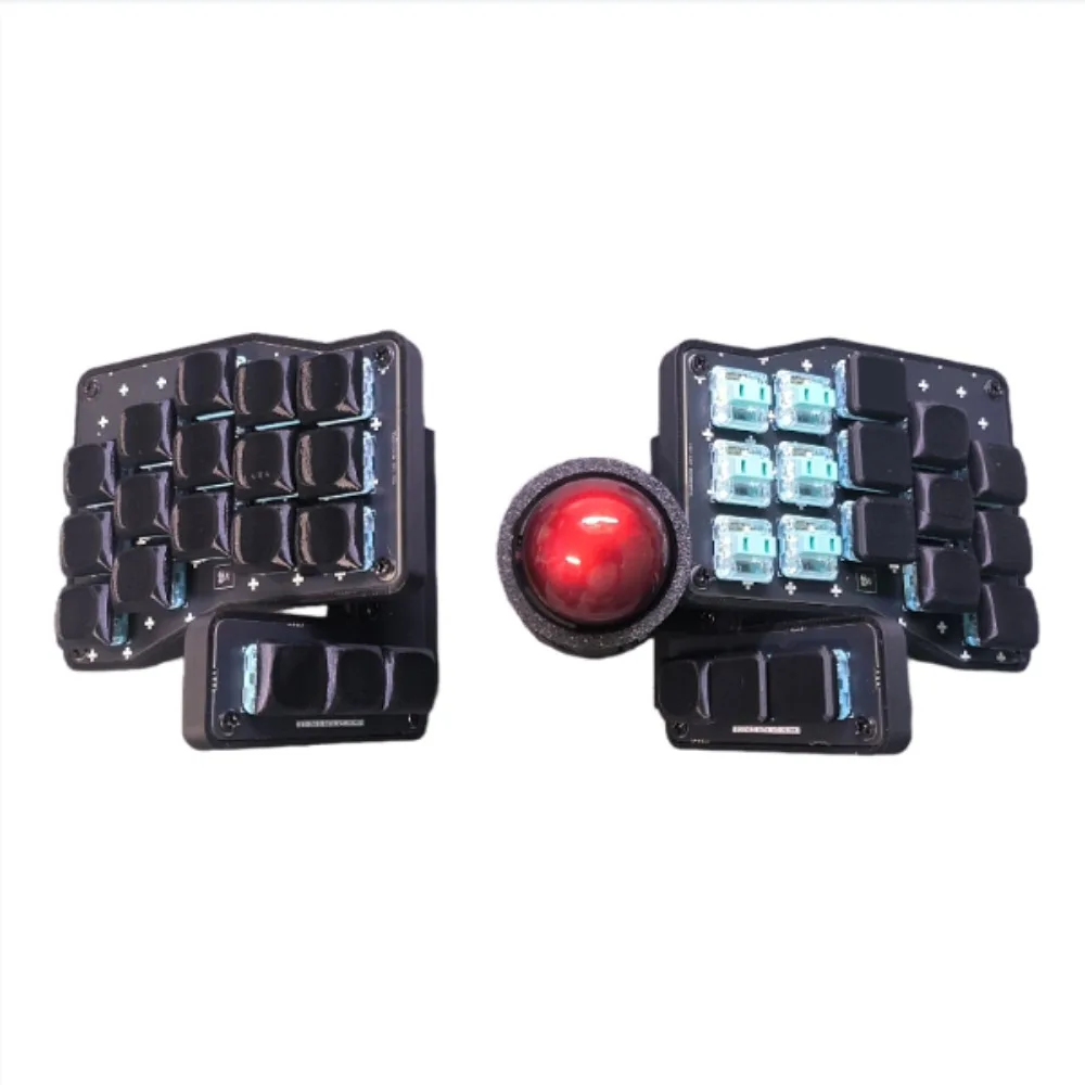 CCK-BALL3X5 Split Keyboard Trackball 35mm Wired QMK Hot Swap Custom Low Switch Mechanical Keyboard Choc V1 Pc Gamer Accessories
CCK-BALL3X5 Split Keyboard Trackball 35mm Wired QMK Hot Swap Custom Low Switch Mechanical Keyboard Choc V1 Pc Gamer Accessories