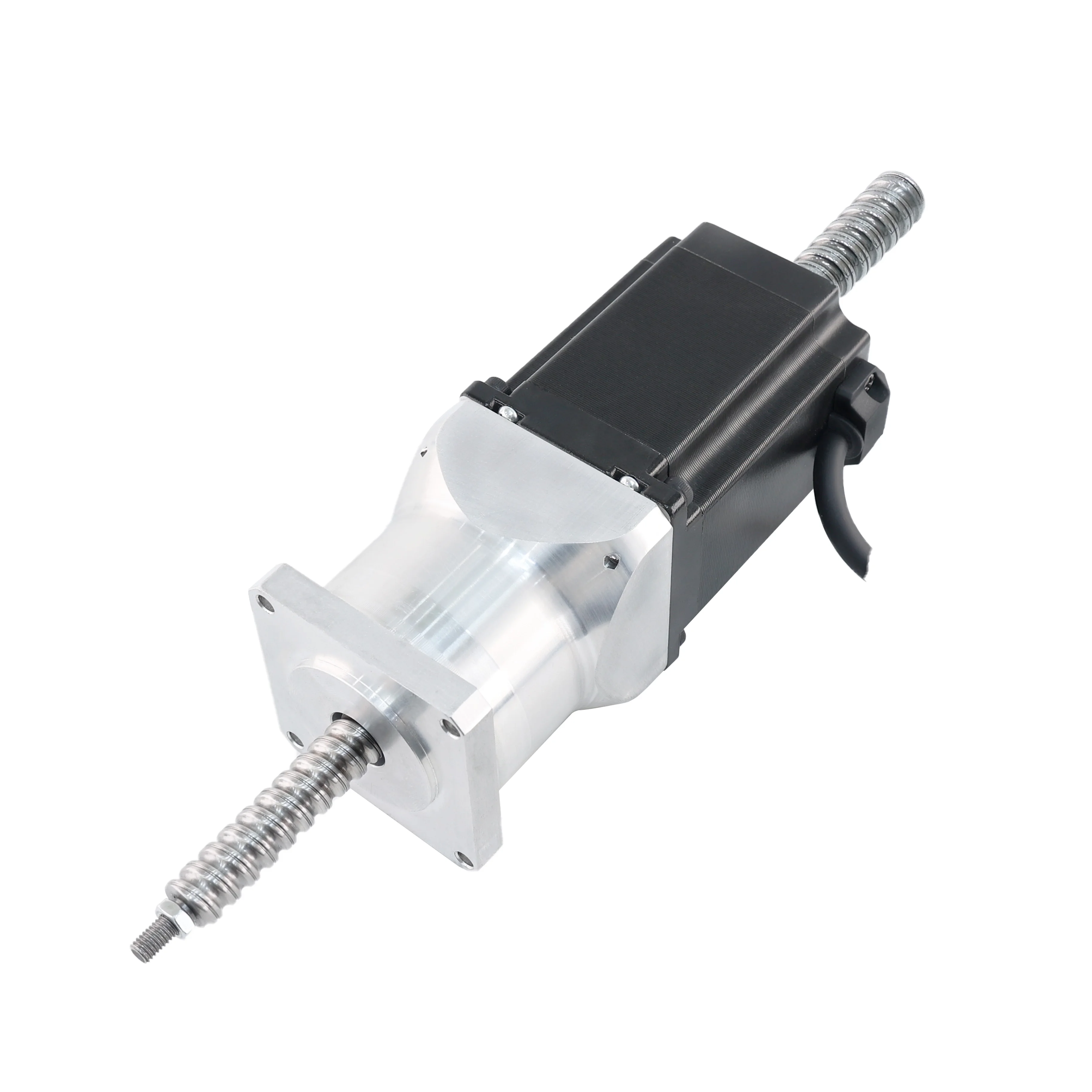 X Hanpose 57HAB76-SFU1205 Ball Stepper Motor 189N.CM 2.8A 300mm for CNC Worm Wheel Edging Machine NEMA23 Through Ball Screw Mot
X Hanpose 57HAB76-SFU1205 Ball Stepper Motor 189N.CM 2.8A 300mm for CNC Worm Wheel Edging Machine NEMA23 Through Ball Screw Mot