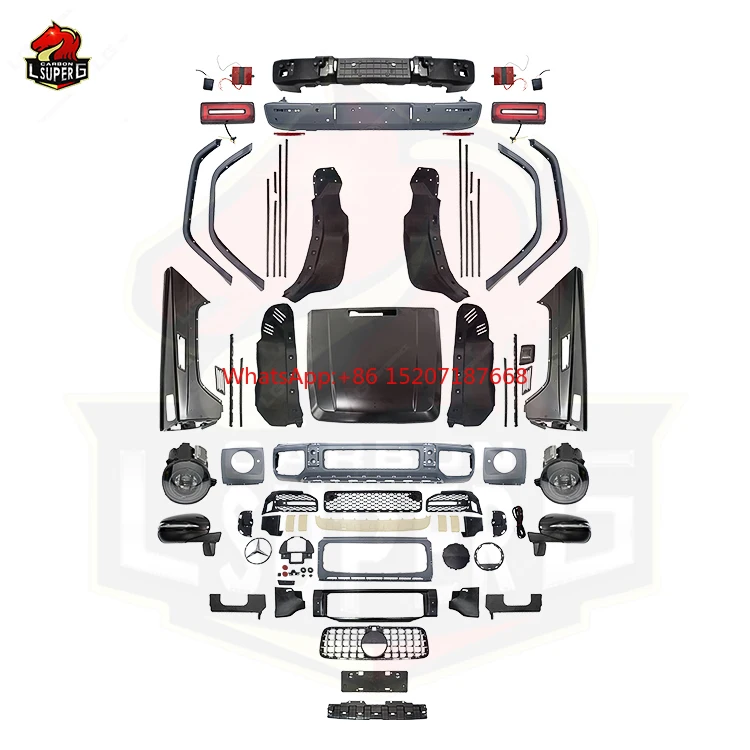 Factory Price For Mercedes Benz G Class W463 to W464 AMG Style Body kits Front Rear Bumper Fender Headlight Taillight Hood Grill
Factory Price For Mercedes Benz G Class W463 to W464 AMG Style Body kits Front Rear Bumper Fender Headlight Taillight Hood Grill