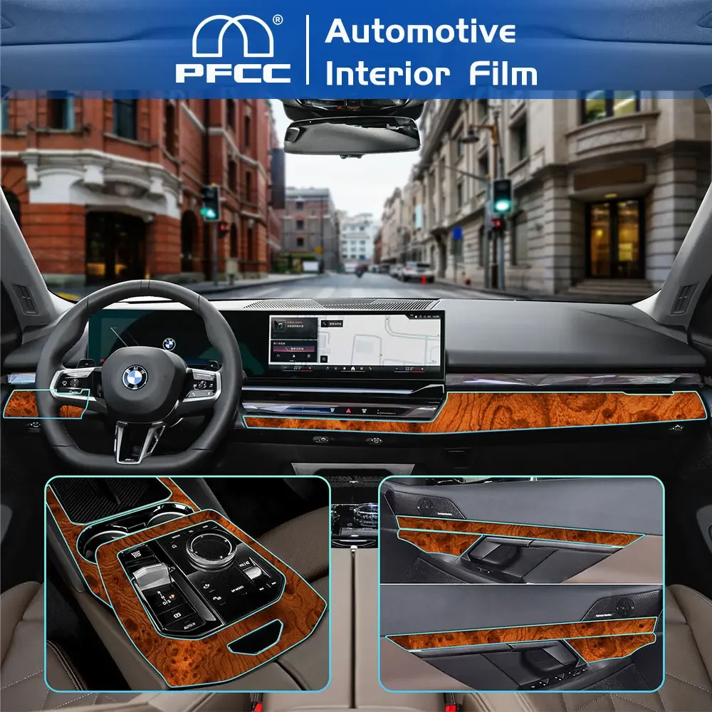 PFCC For BMW 5 Series i5 G60 2024 Interior Center Console Clear Protective Film PPF Car Anti Scratch Tint Accessories Refit Set
PFCC For BMW 5 Series i5 G60 2024 Interior Center Console Clear Protective Film PPF Car Anti Scratch Tint Accessories Refit Set