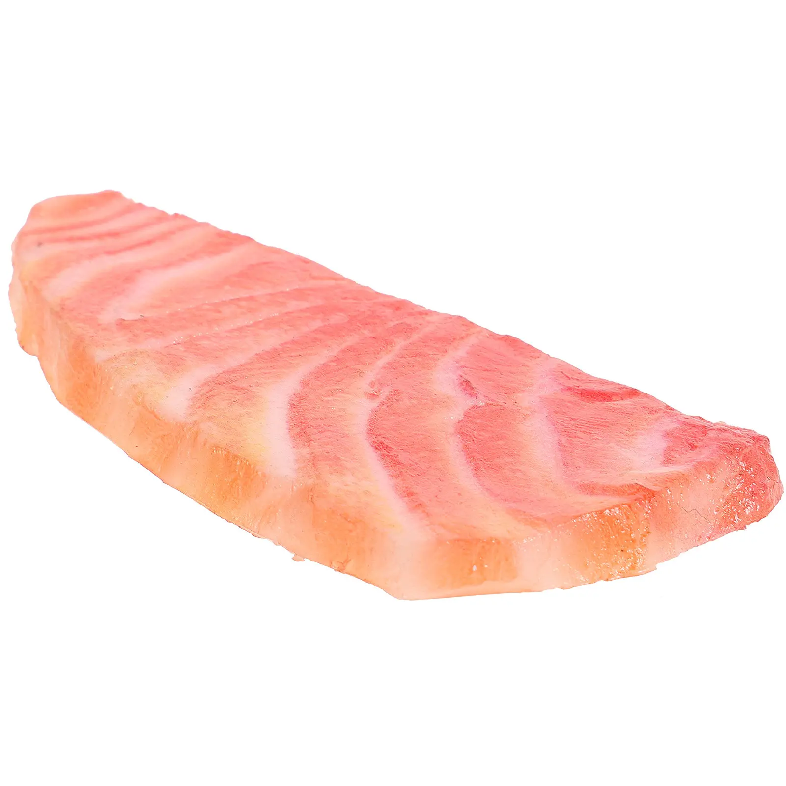 PVC Simulated Salmon Slices Lifelike Fake Food Decor for Shop Window Display Cooking Restaurant Prop Kitchen Showcase
PVC Simulated Salmon Slices Lifelike Fake Food Decor for Shop Window Display Cooking Restaurant Prop Kitchen Showcase