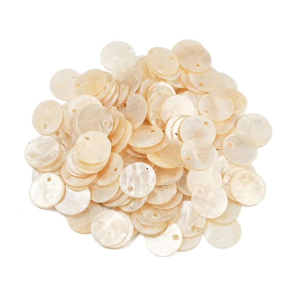 Capiz Shell Disc Charms WhiteSmoke 12~12.5x0.5~1mm Hole: 1.2~1.4mm 200pcs
Capiz Shell Disc Charms WhiteSmoke 12~12.5x0.5~1mm Hole: 1.2~1.4mm 200pcs