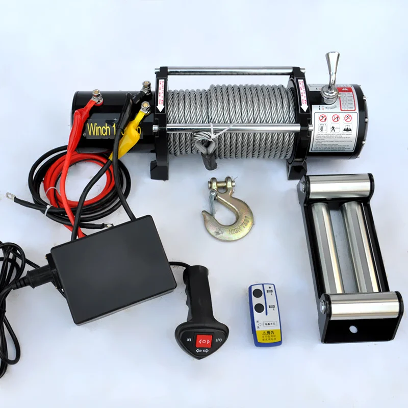 Factory Sale 13000lbs 12v/24v Electric Winch for Suv Car Wire Rope Steel Nylon Rope Car Towing Winch
Factory Sale 13000lbs 12v/24v Electric Winch for Suv Car Wire Rope Steel Nylon Rope Car Towing Winch