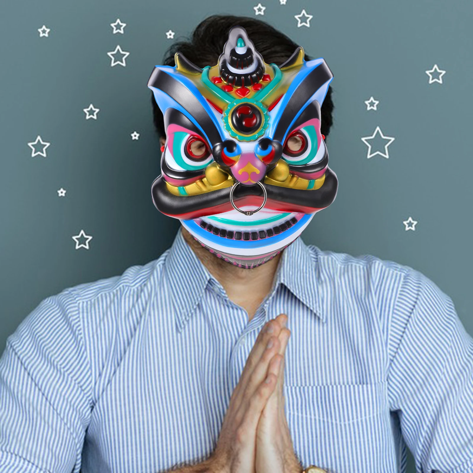 Mask Chinese Masquerade Traditional The Masks Funny Party Dancing Halloween For
Mask Chinese Masquerade Traditional The Masks Funny Party Dancing Halloween For